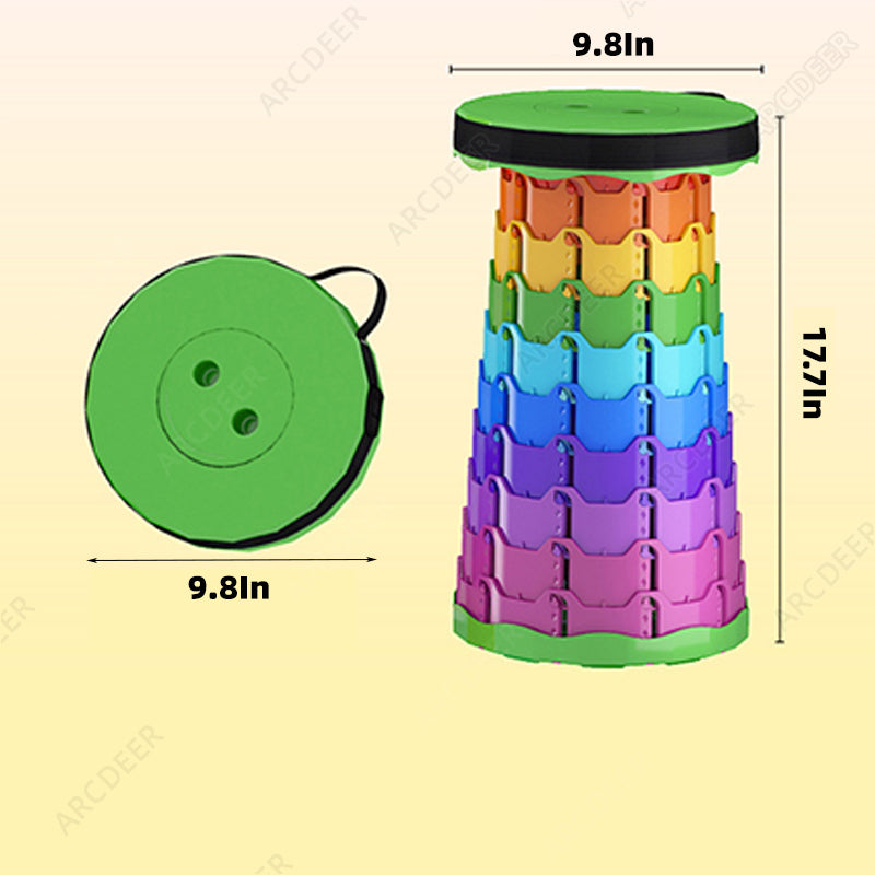 Adjustable Folding Camping Stool