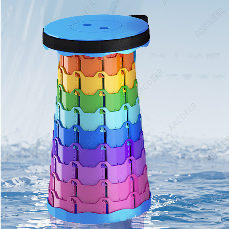 Adjustable Folding Camping Stool