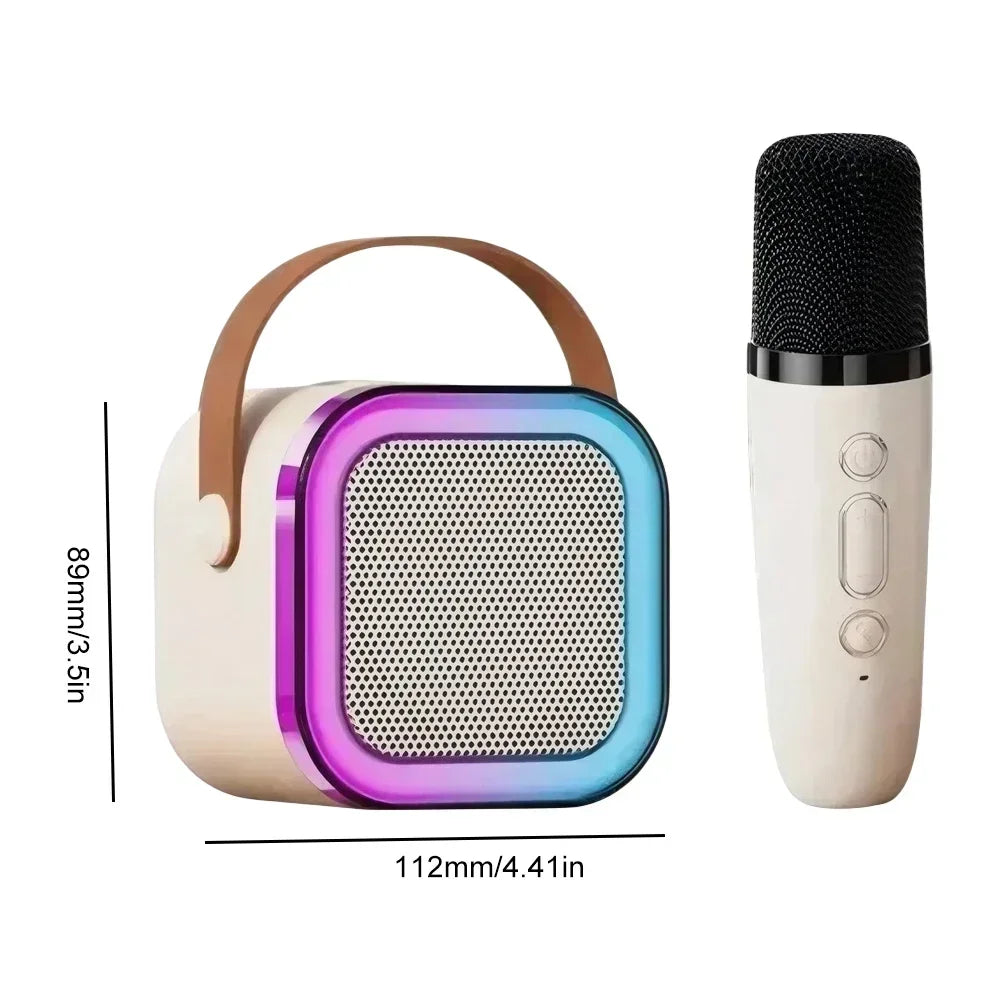 Karaoke Speaker with 2 Wireless Mic - Loud Sound