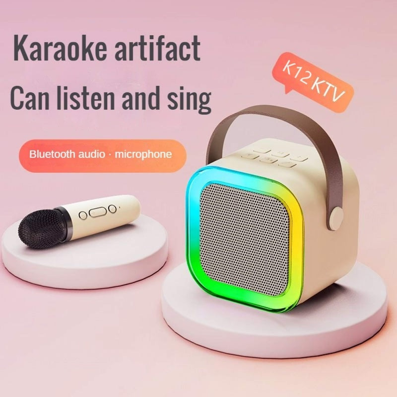 Karaoke Speaker with 2 Wireless Mic - Loud Sound
